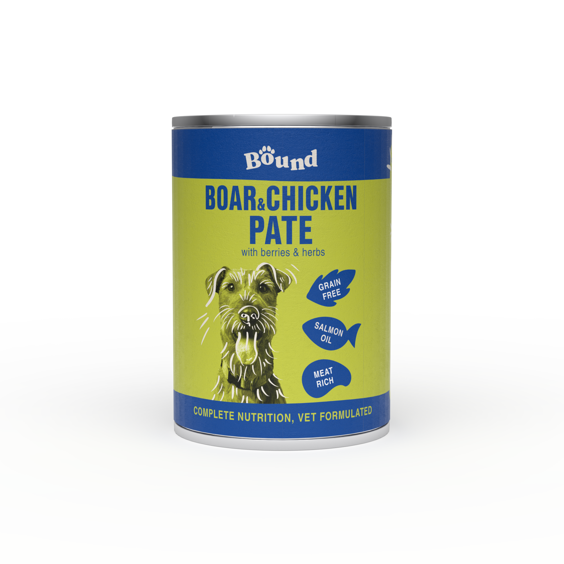 Boar & Chicken Pâté with Berries & Herbs