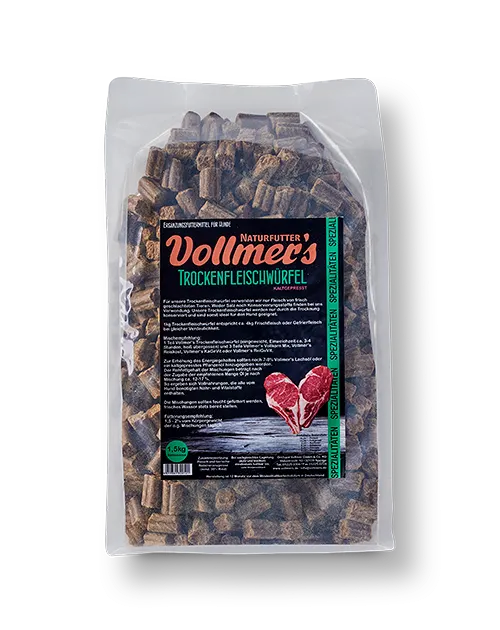 Trockenfleischwürfel