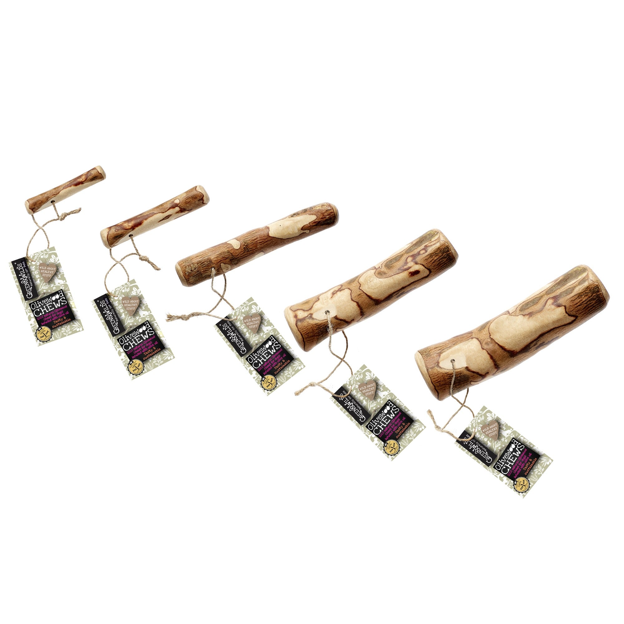 Natural Olivewood Puppy Chew – Dental Health