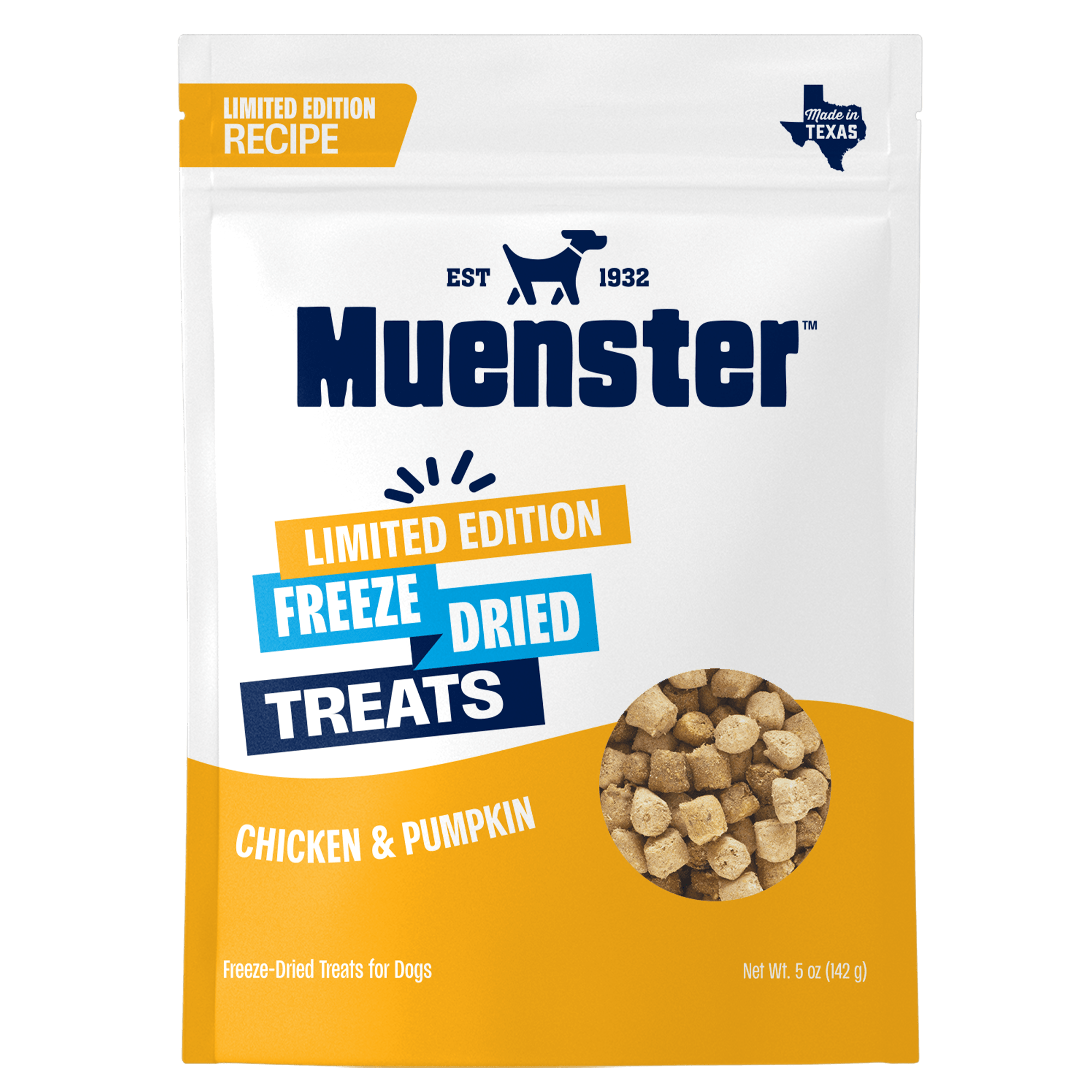 Chicken & Pumpkin Freeze-Dried Dog Treats