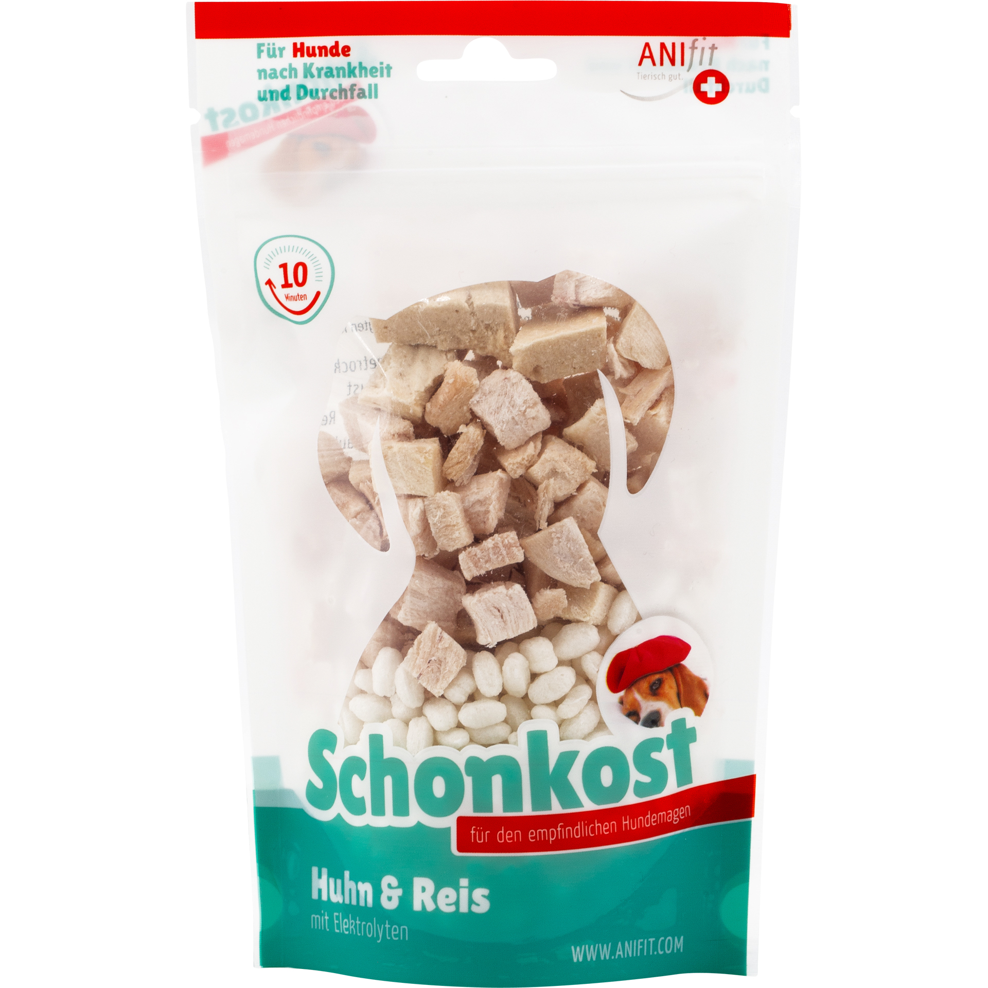 Bland diet Chicken breast / rice / electrolytes