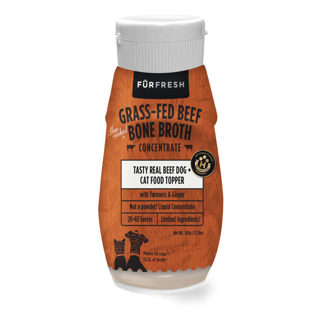 Grass-Fed Beef Bone Broth with Turmeric & Ginger