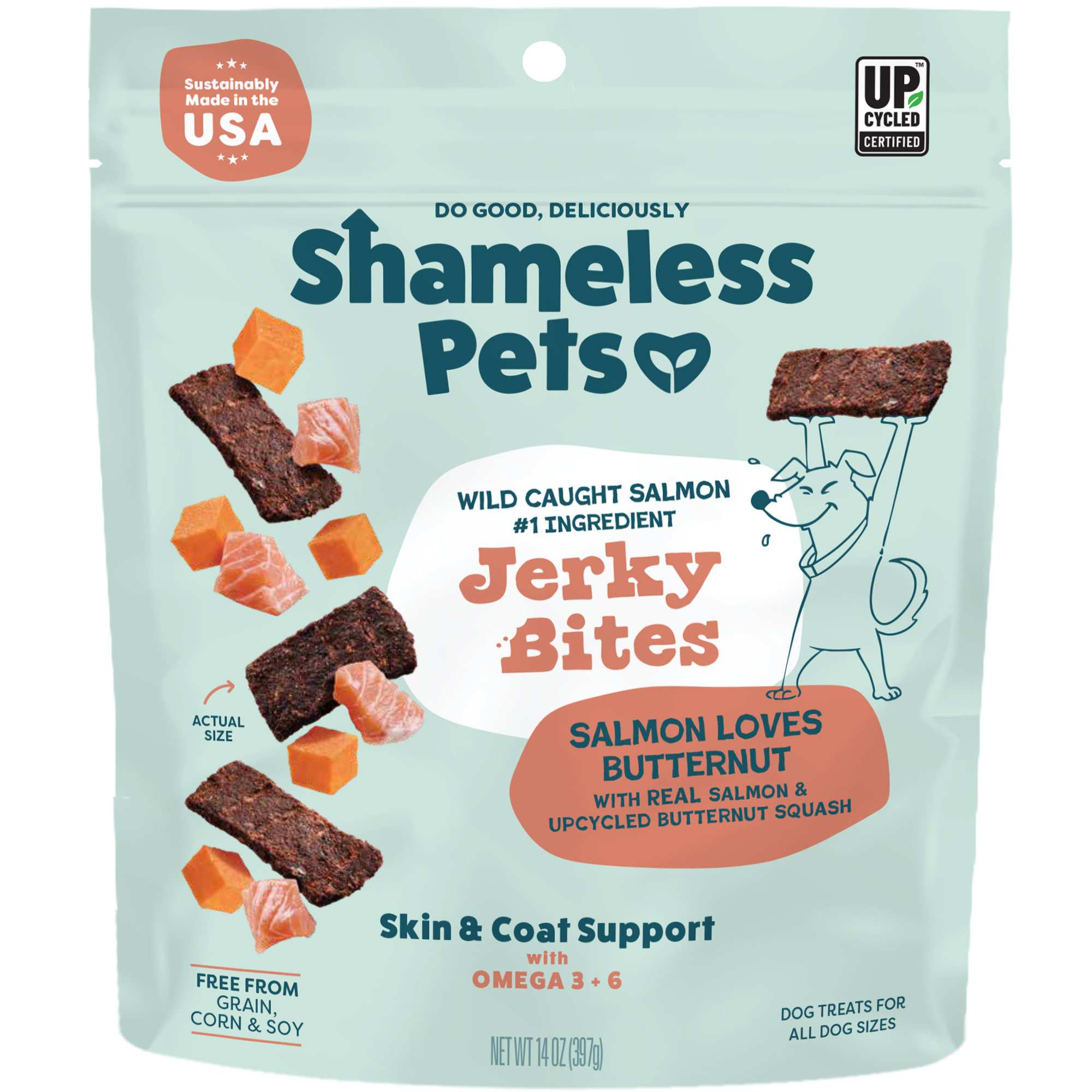 Jerky Bites Salmon Loves Butternut
