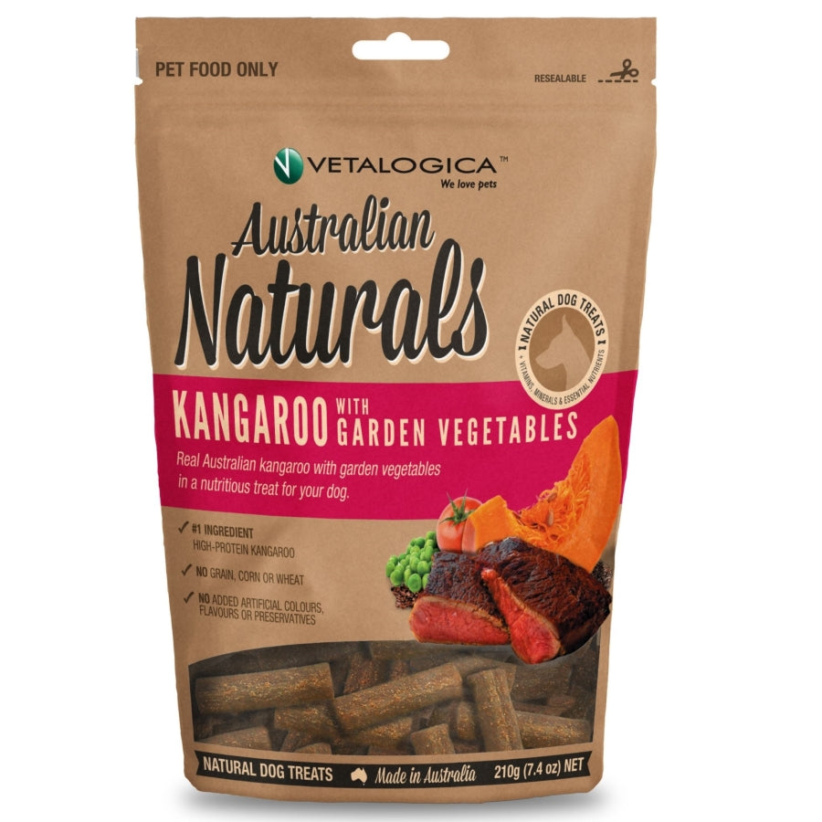 Kangaroo with Garden Vegetables Treats